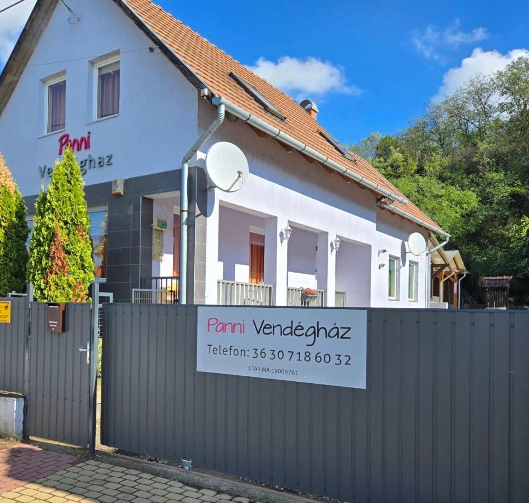 Panni Vendégház Egerszalók Exterior foto